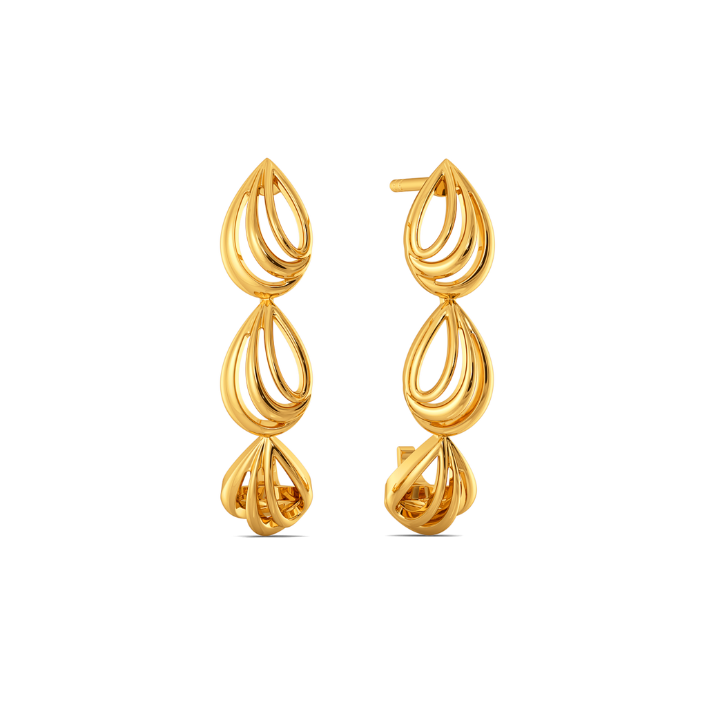 Modern Drama
Gold Earrings