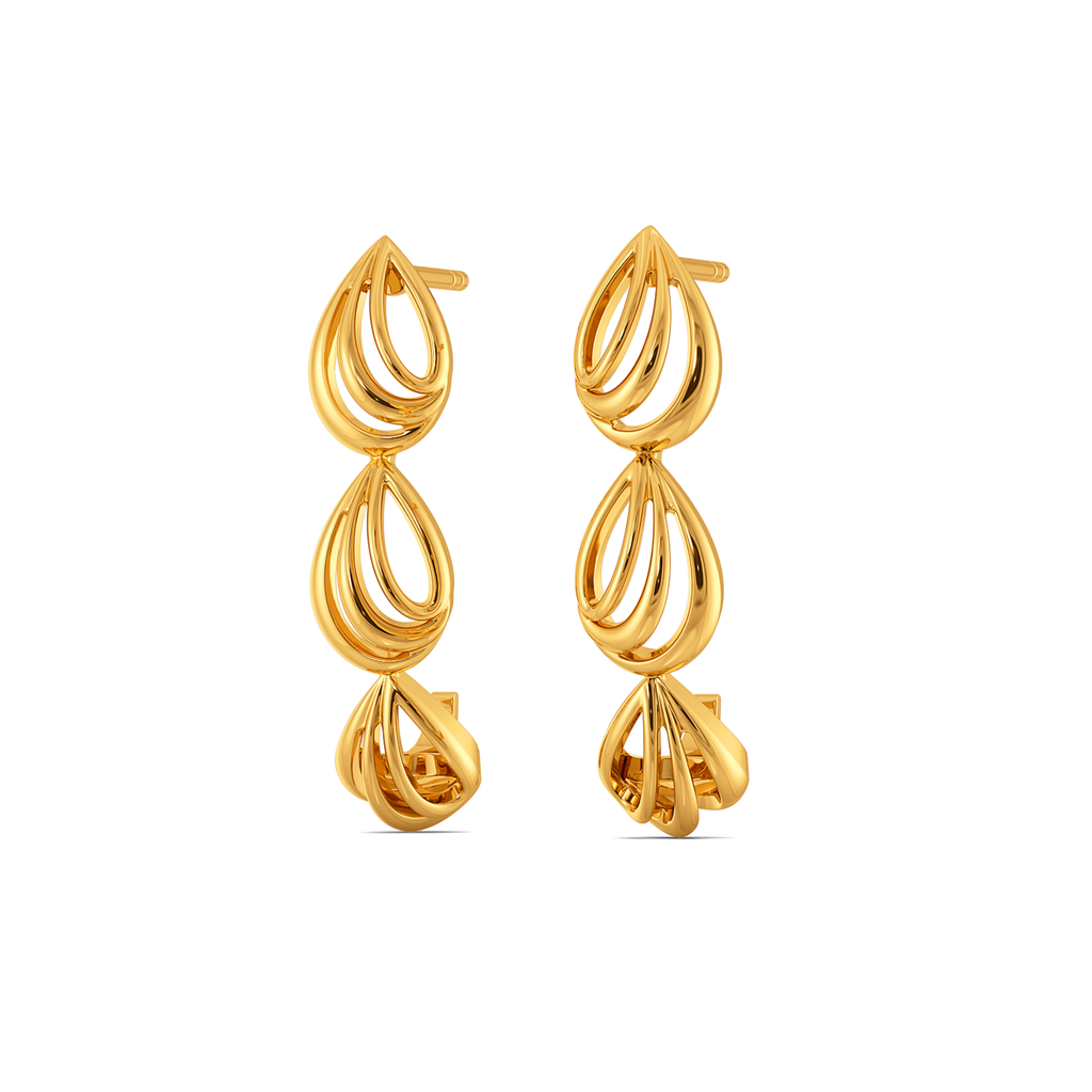 Modern Drama
Gold Earrings