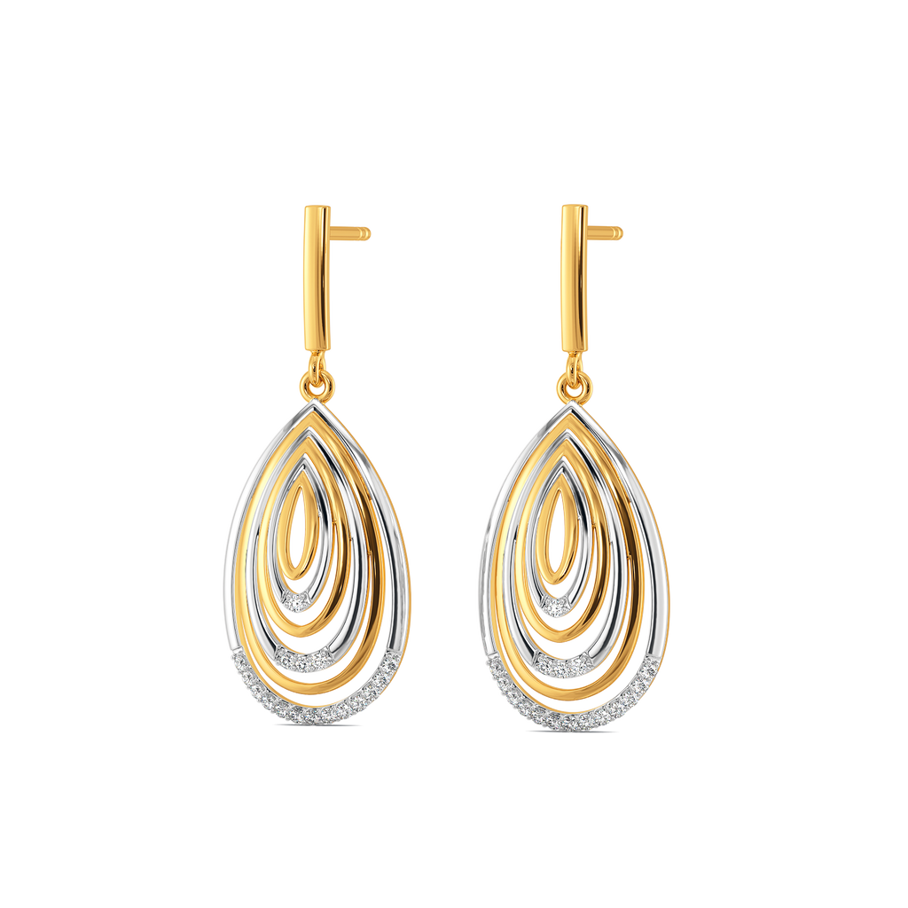 Signature Sleeves Diamond Earrings