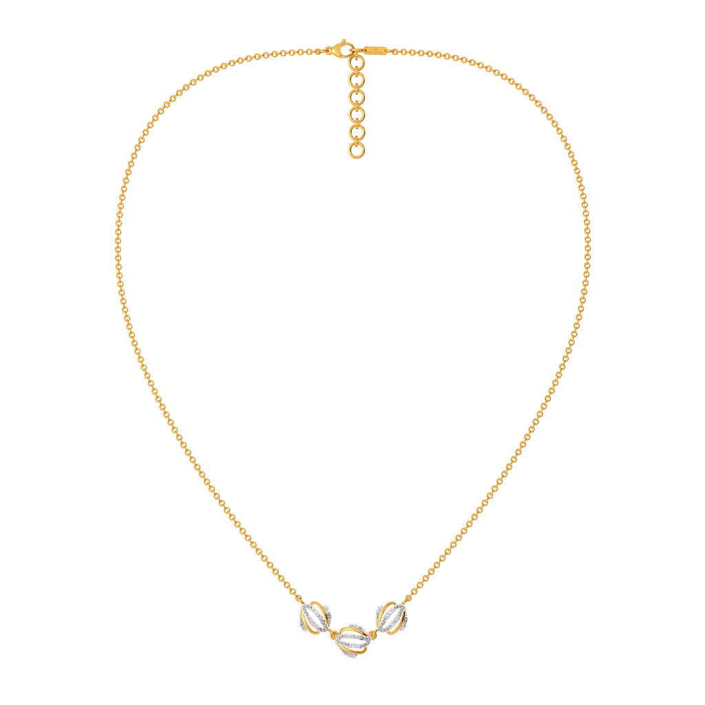 Signature Sleeves Diamond Necklaces