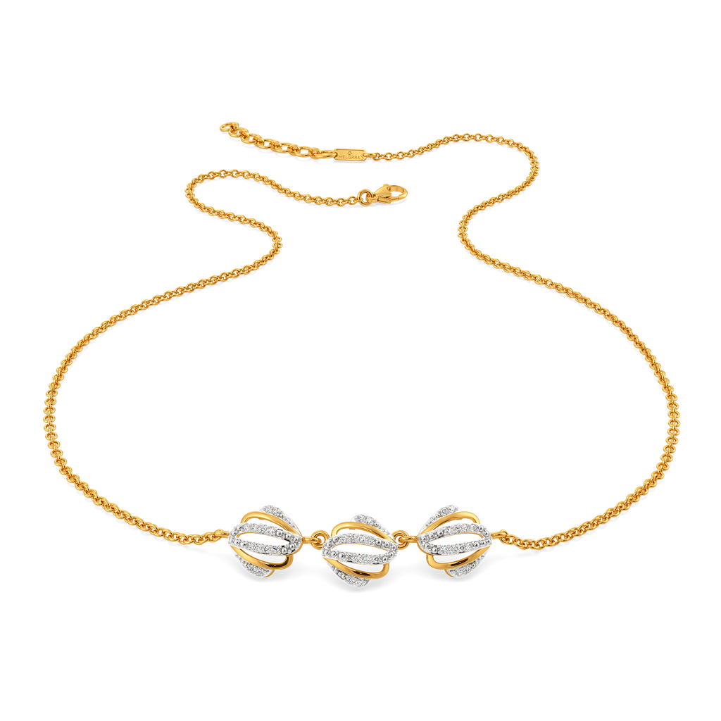 Signature Sleeves Diamond Necklaces