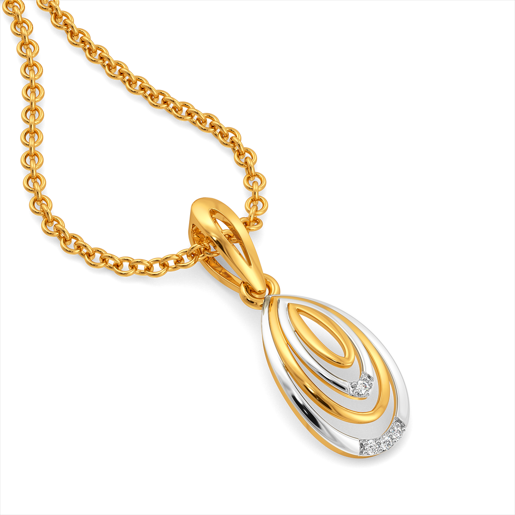 Signature Sleeves Diamond Pendants