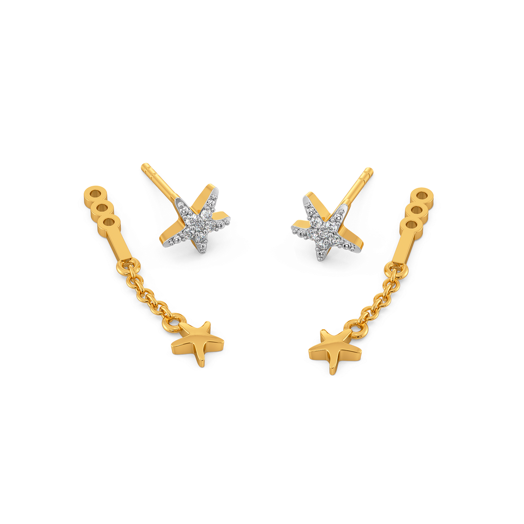 Stellar Shore Diamond Earrings