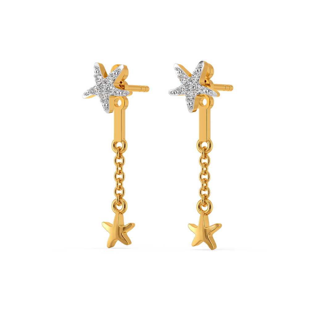 Stellar Shore Diamond Earrings