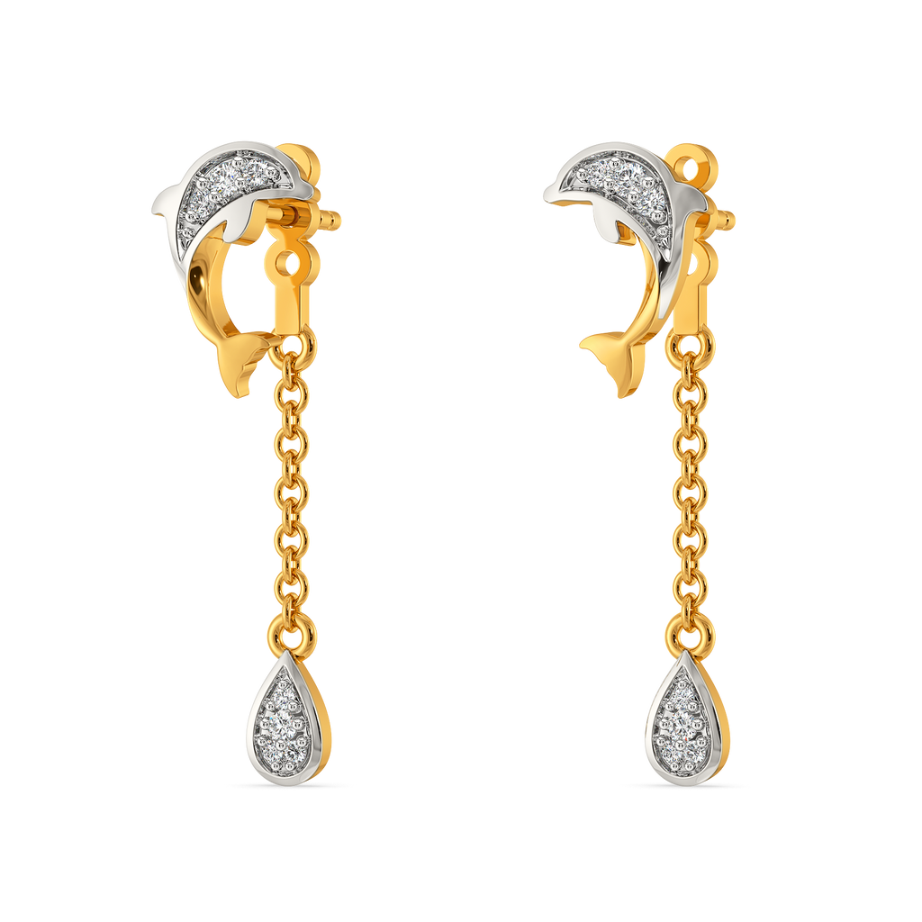 Bloomveil Diamond Earrings