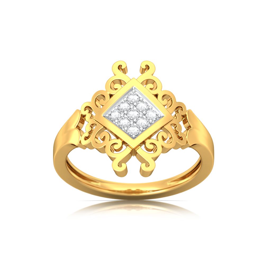 Royal Rendezvous Diamond Rings alternate view 3