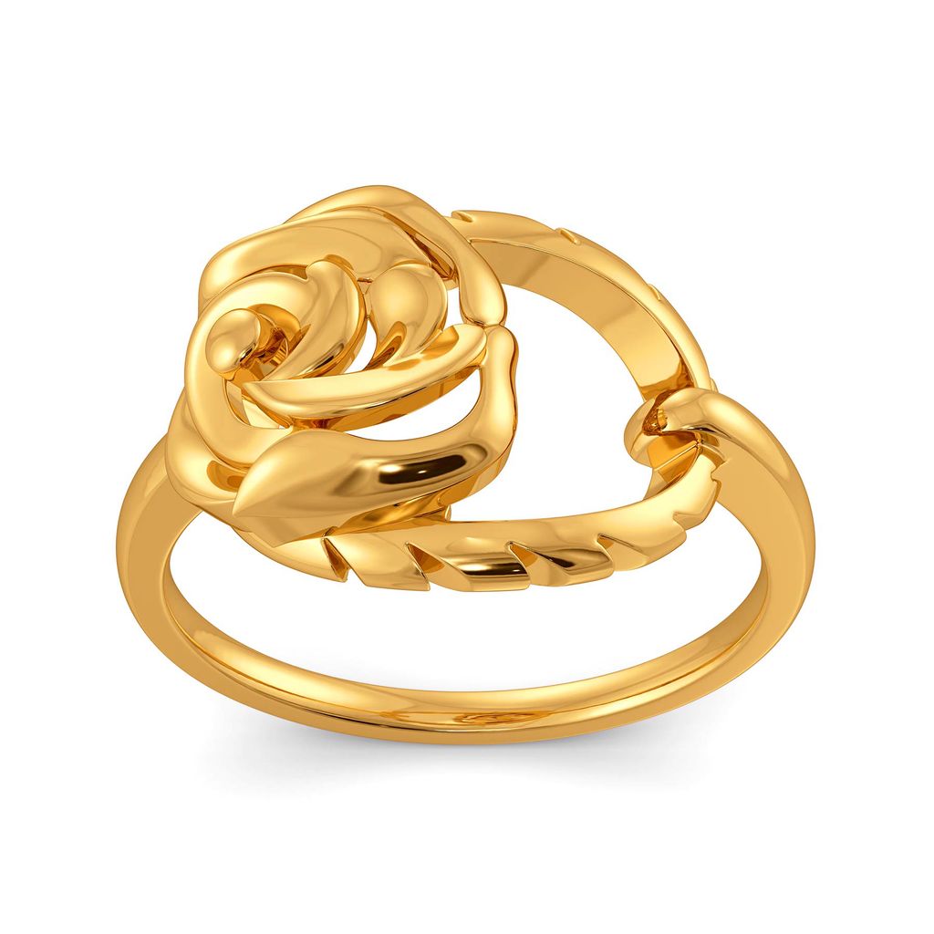 Thorn Theory Gold Rings alternate view 3
