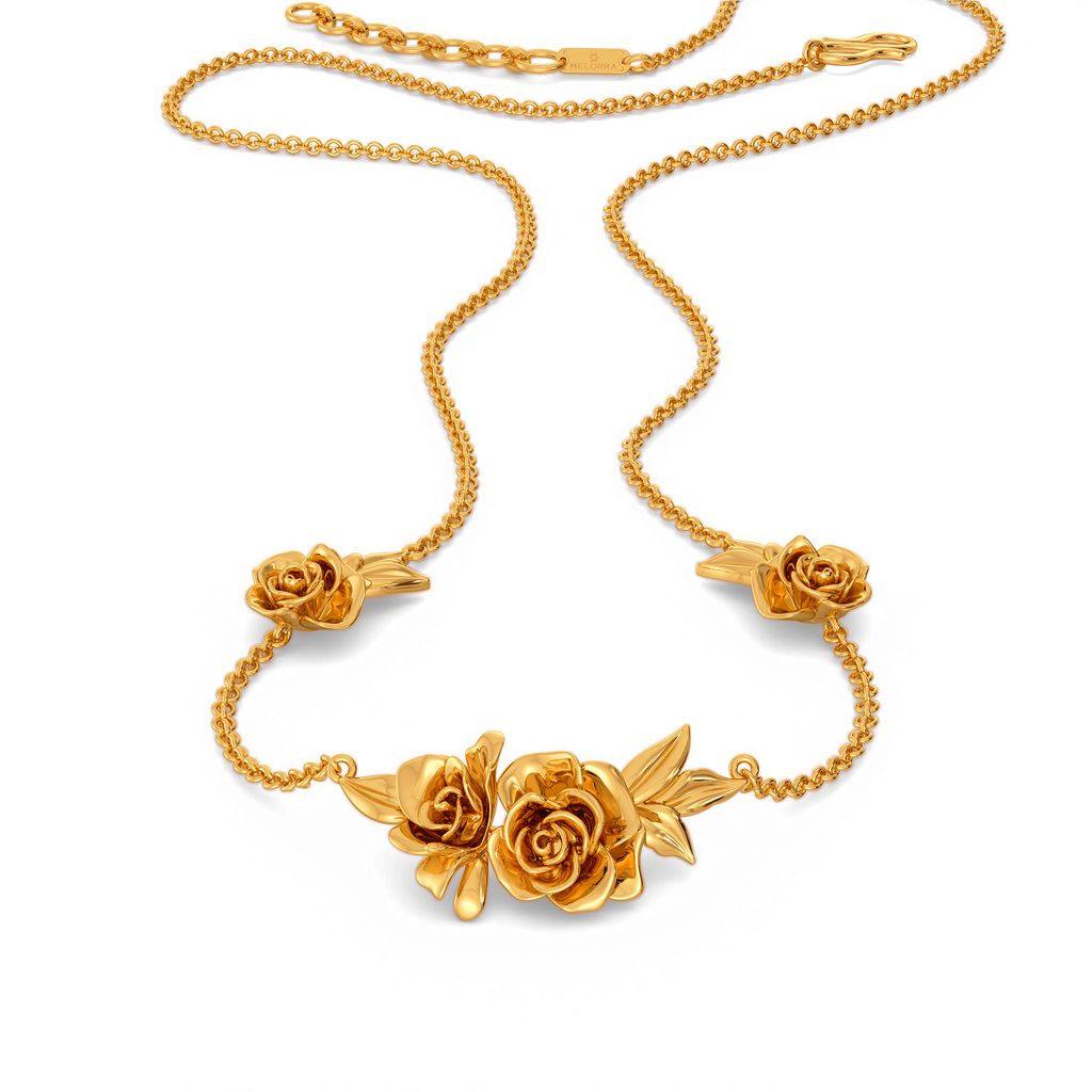 Rose Retreat Gold Necklaces