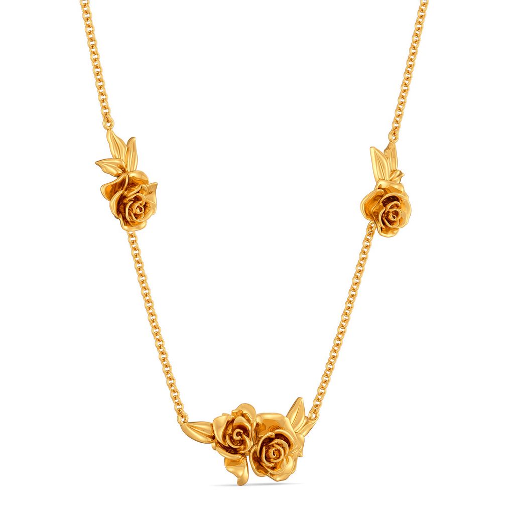 Rose Retreat Gold Necklaces