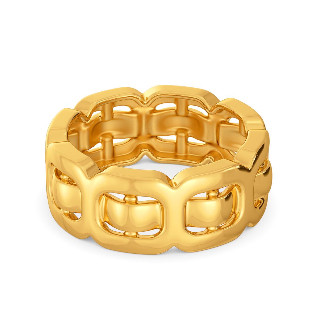 Clasp Control Gold Rings alternate view 3