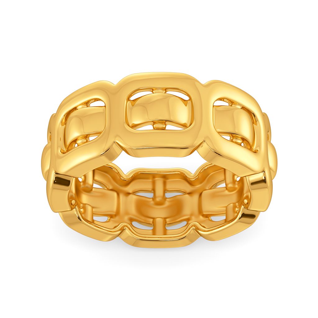 Clasp Control Gold Rings alternate view 2