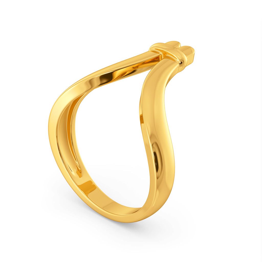 Claspin’ Confident Gold Rings image