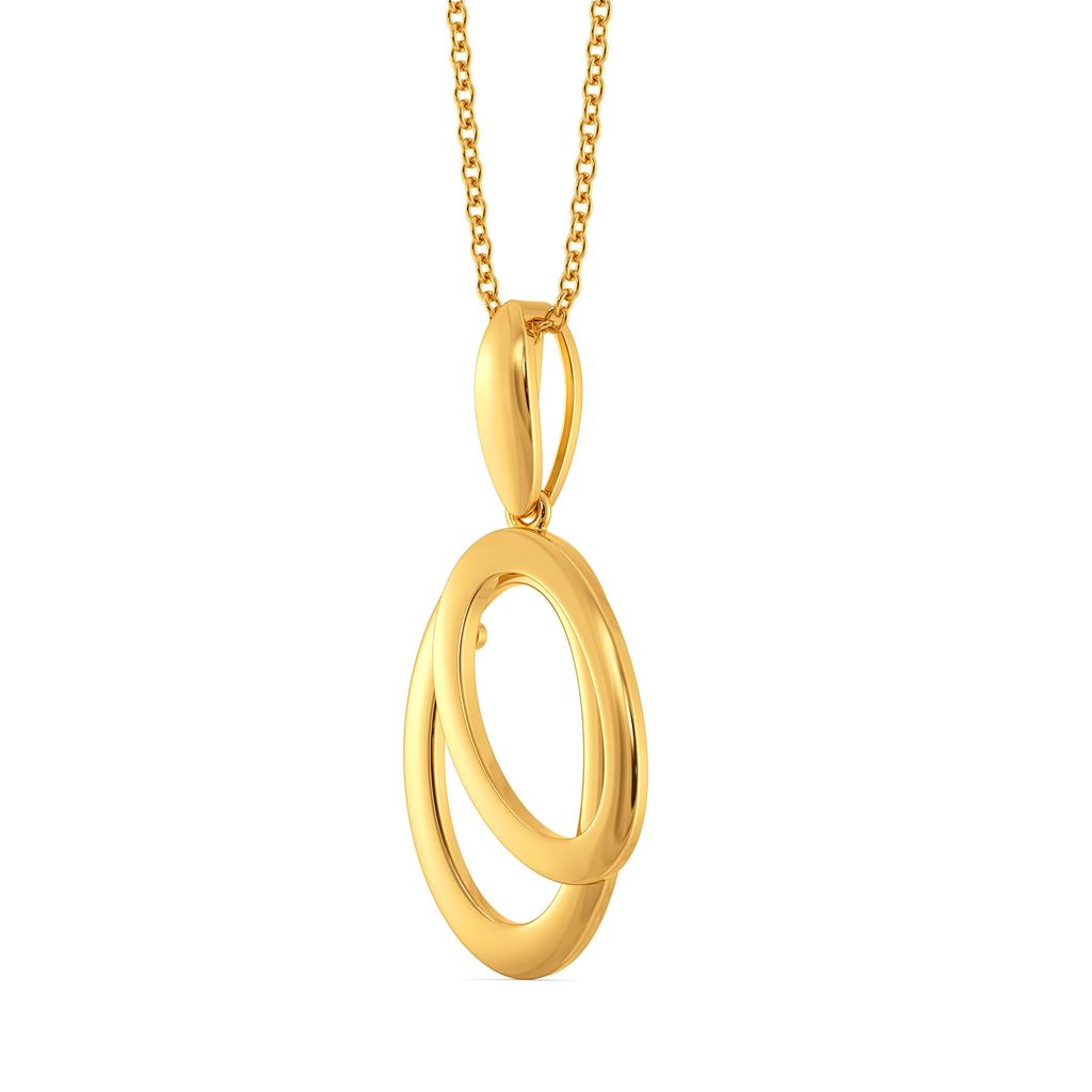 Claspin’ Confident Gold Pendants