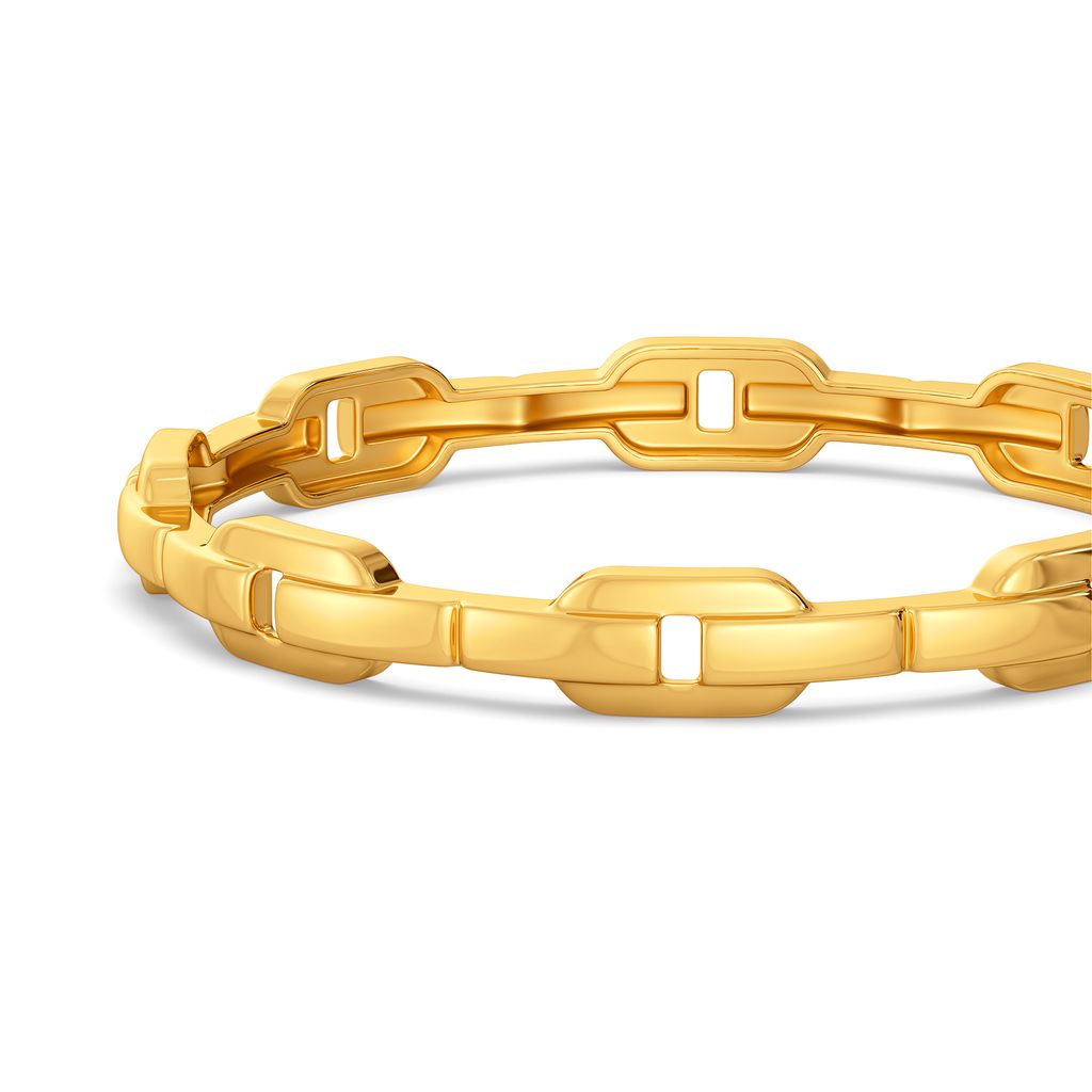 Link N Cinch Gold Bangles