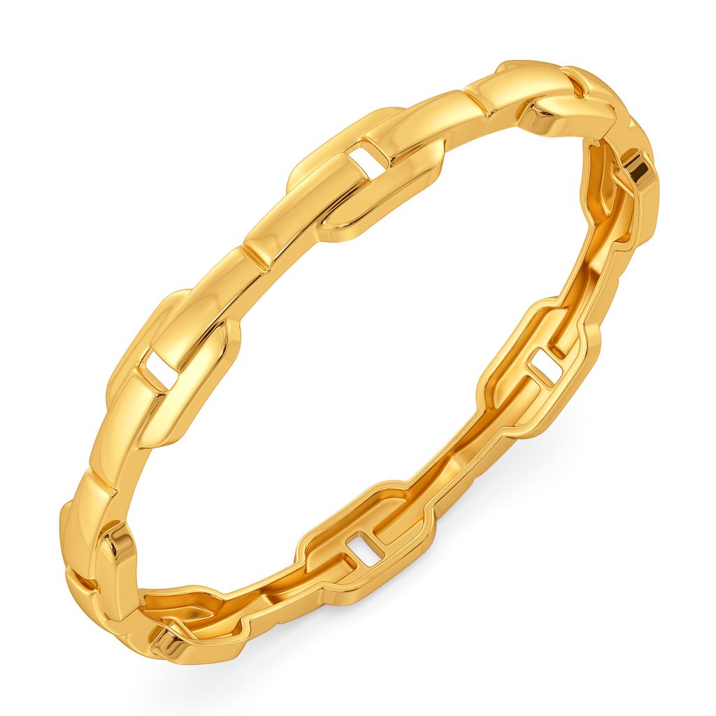 Link N Cinch Gold Bangles