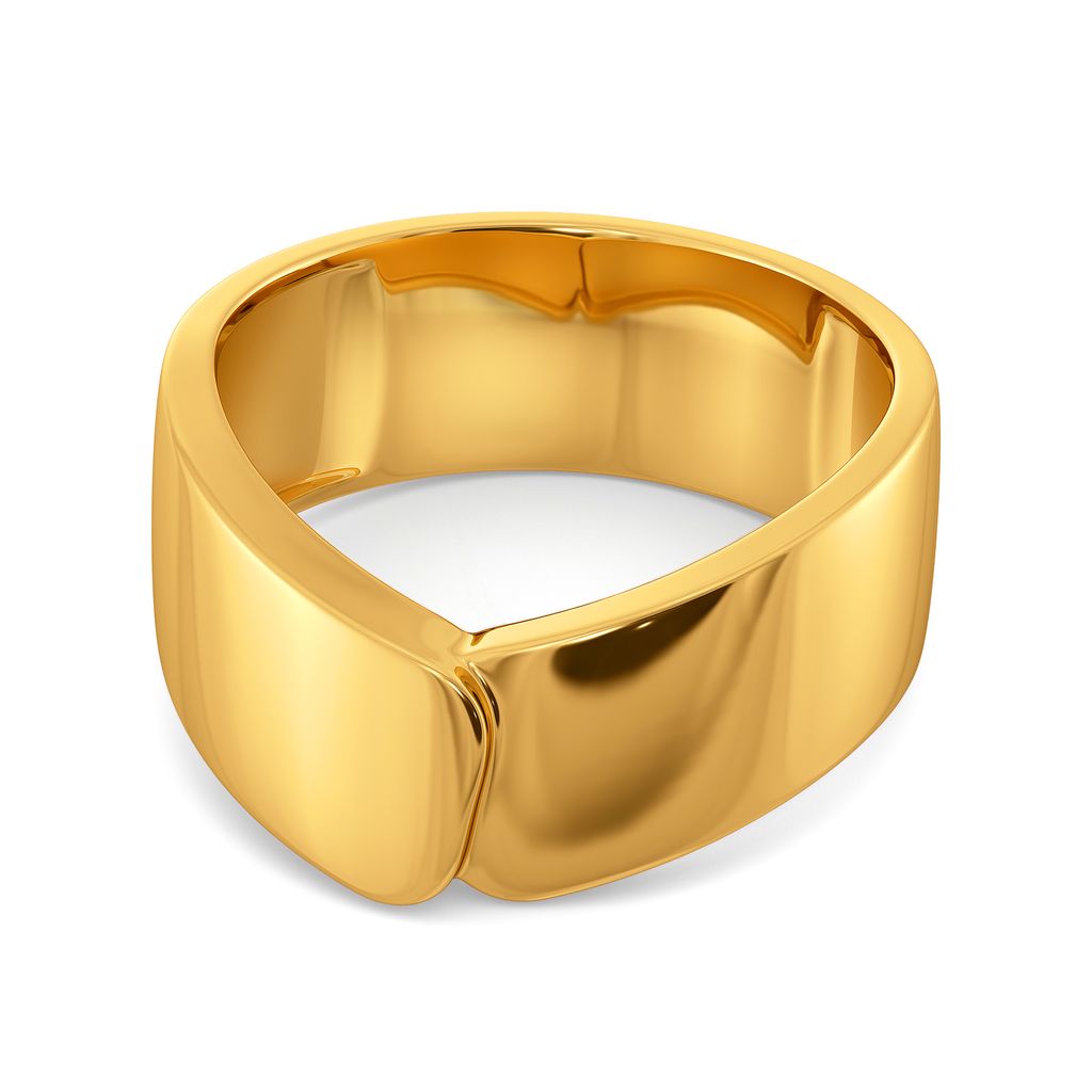 Belted Gala Gold Rings alternate view 3