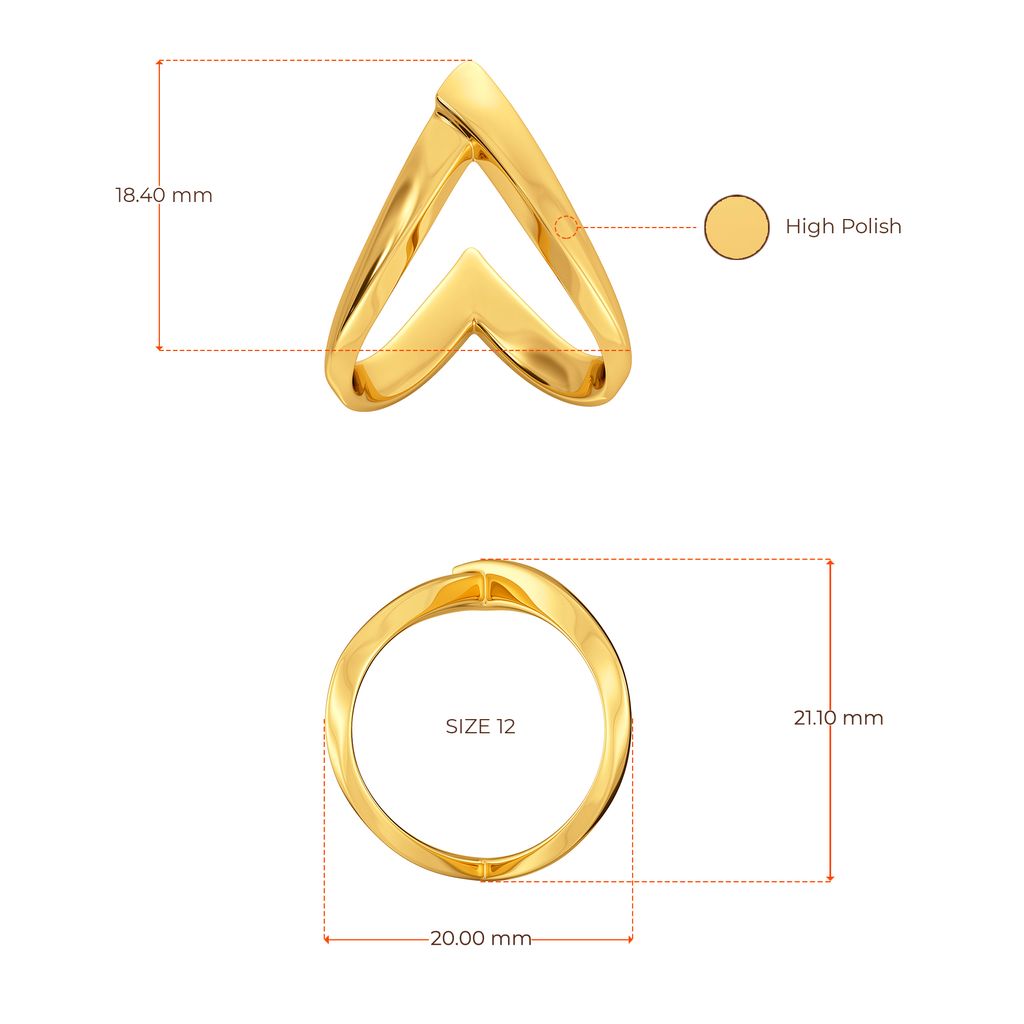 Wrap A Sash Gold Rings image