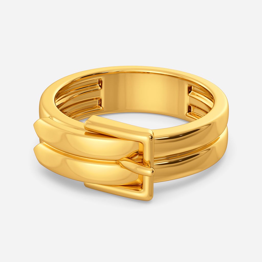 Statement Cinch Gold Rings alternate view 3