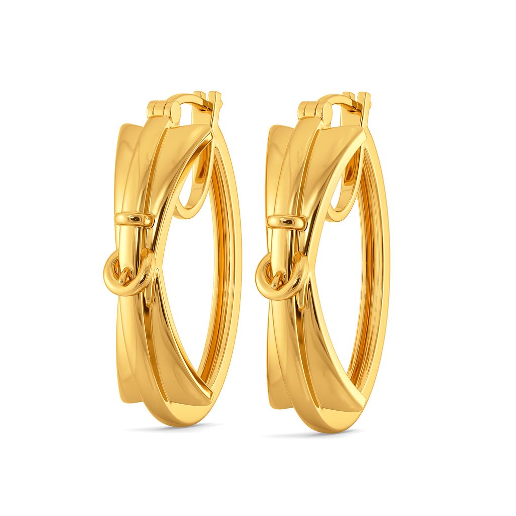 Waist Vantage Gold Earrings