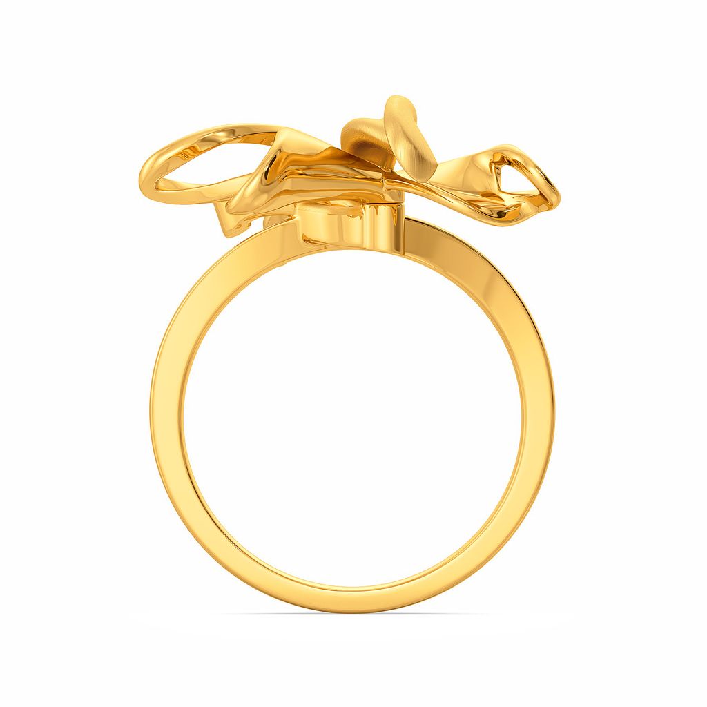 Floral Hopes Gold Rings image