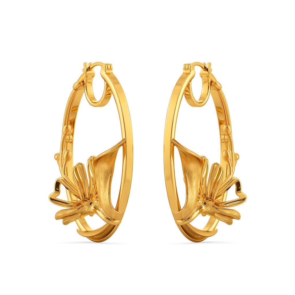Joy O Flora Gold Earrings