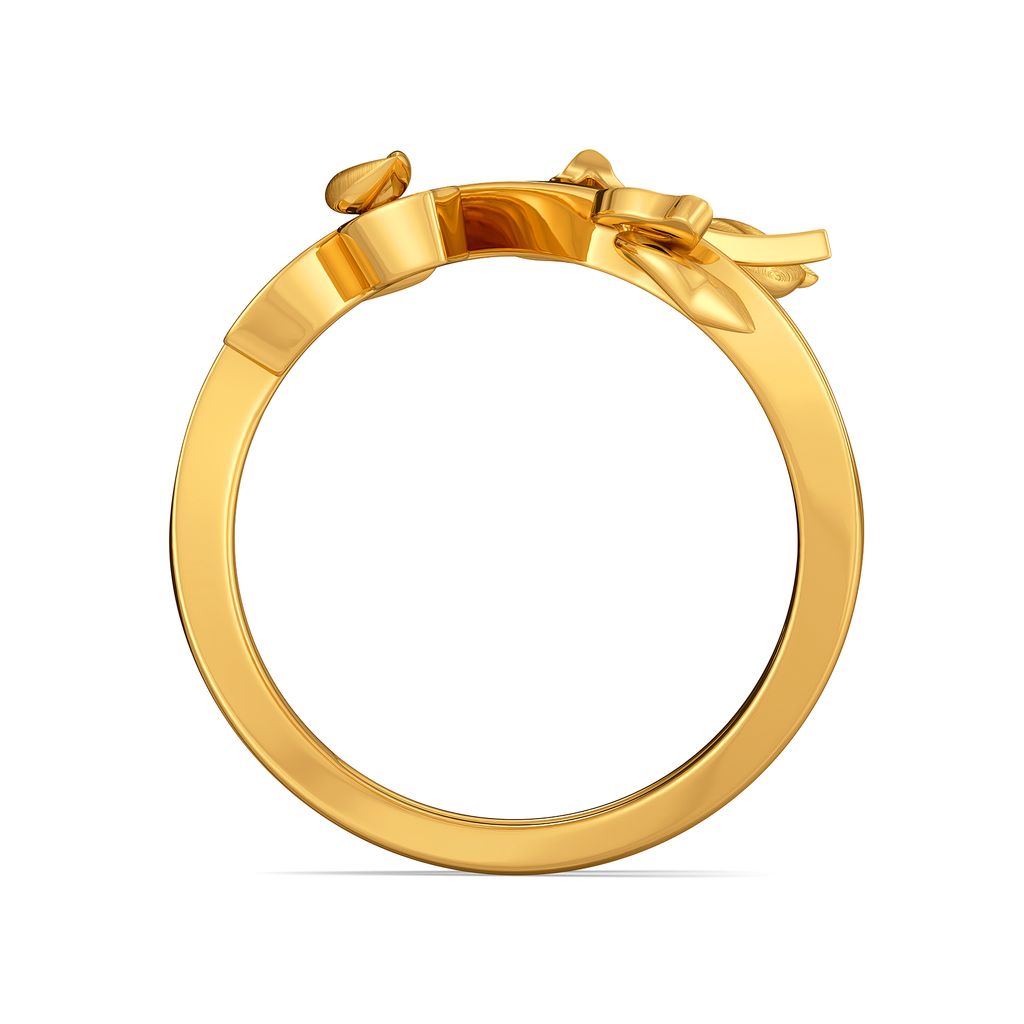 Summer Blooms Gold Rings image