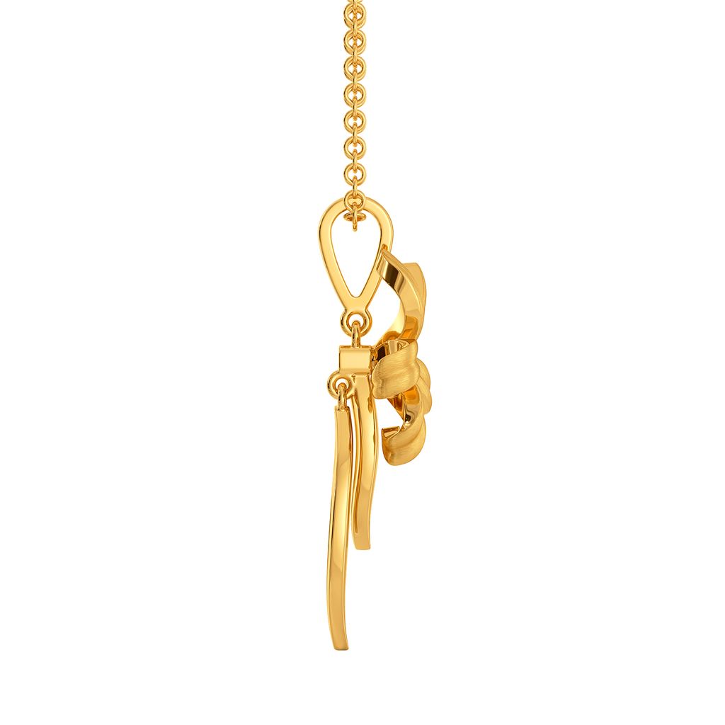 Springtime Floret Gold Pendants