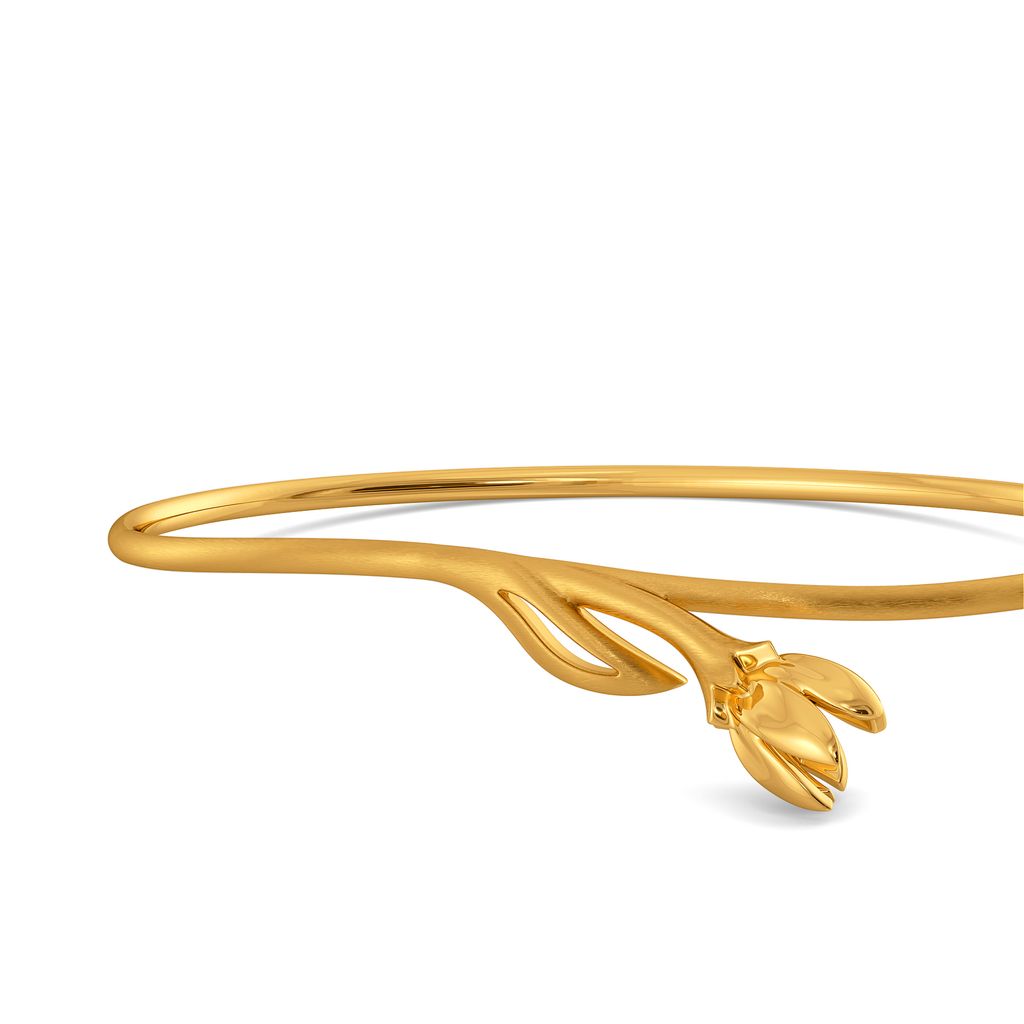Bud So Wild Gold Bangles