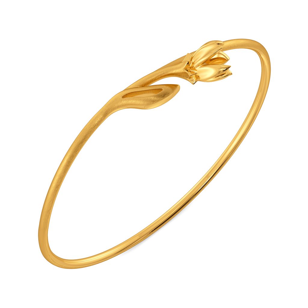 Bud So Wild Gold Bangles