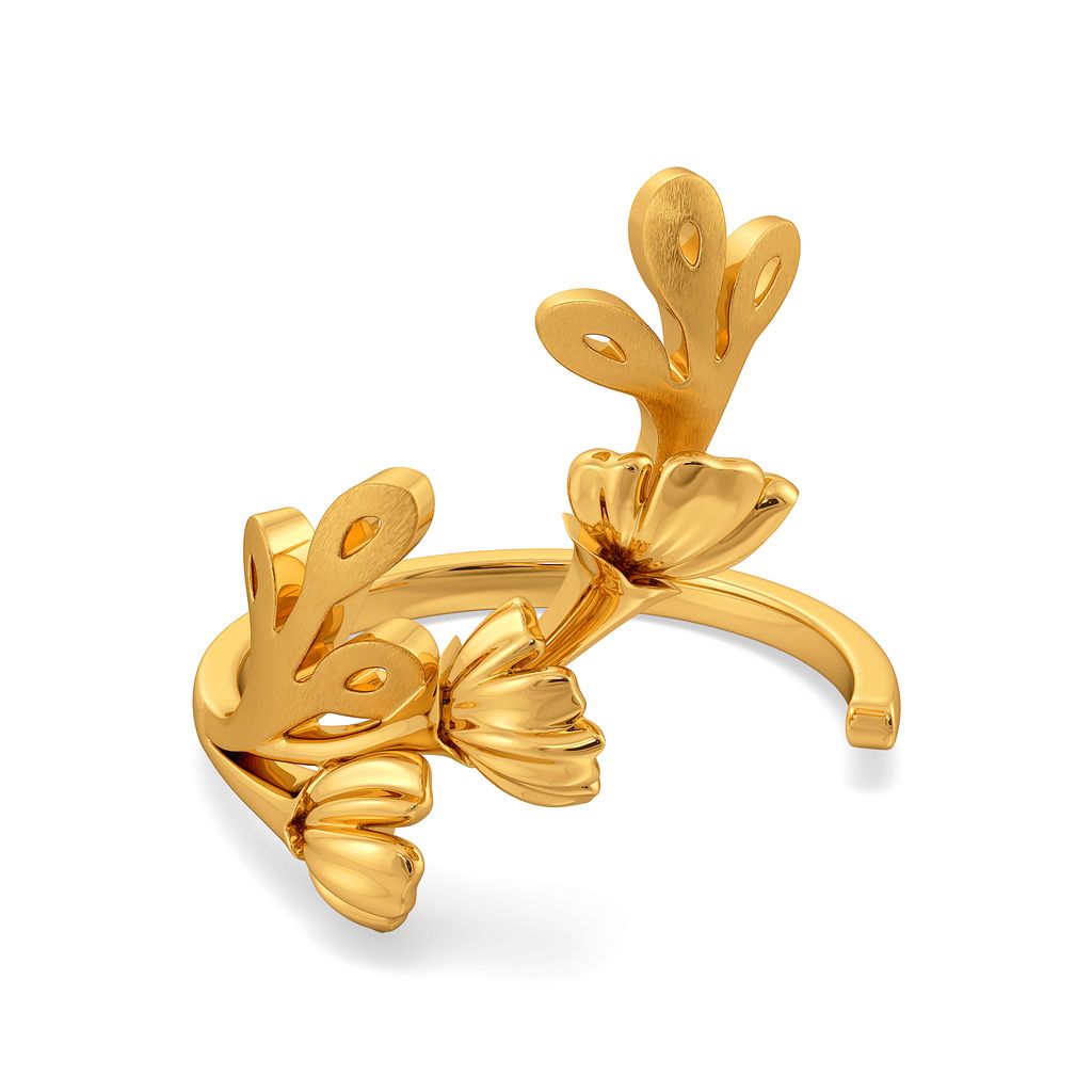 Blossom Bounty Gold Rings alternate view 3