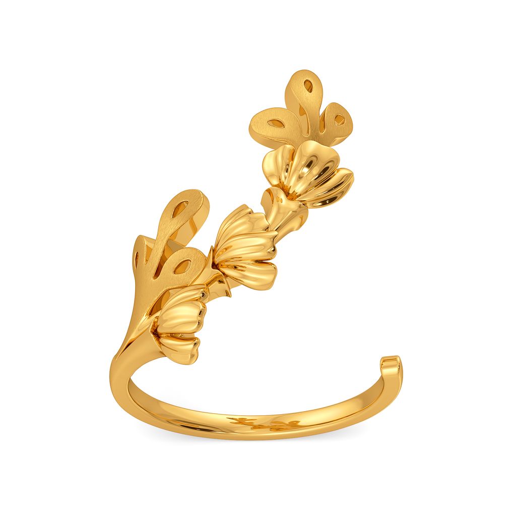 Blossom Bounty Gold Rings alternate view 2
