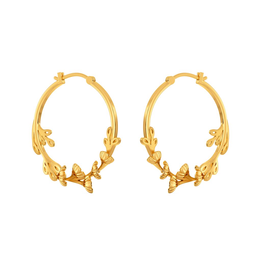 Blossom Bounty Gold Earrings