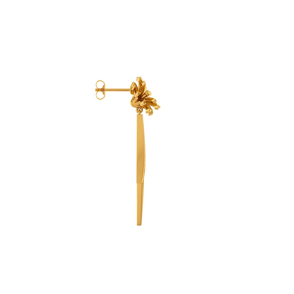 Blooms All Over Gold Earrings