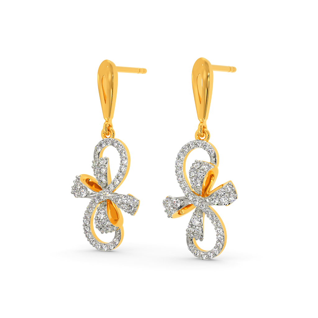 Bowtique Diamond Earrings