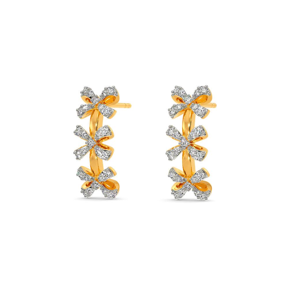 Bowtique Diamond Earrings