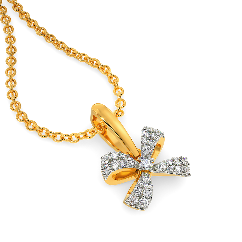 Bowtique Diamond Pendants