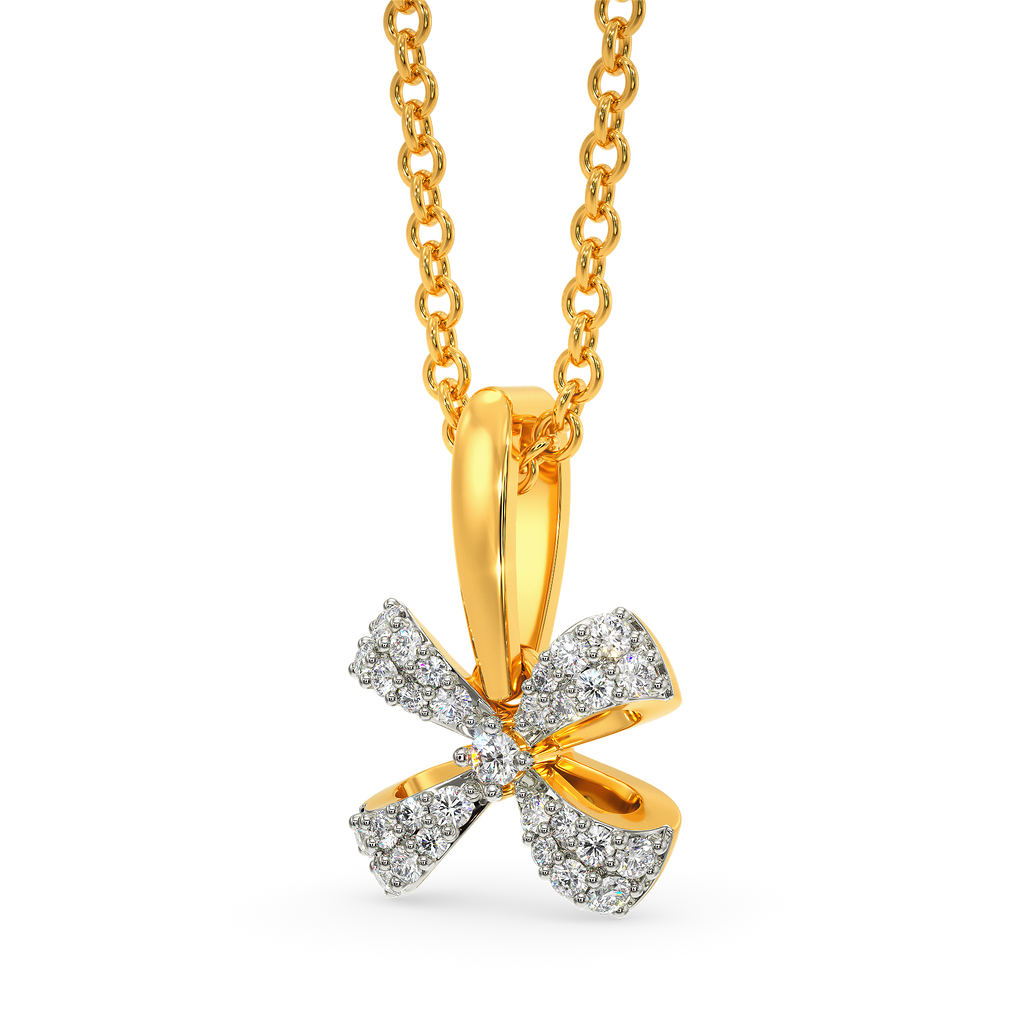 Bowtique Diamond Pendants