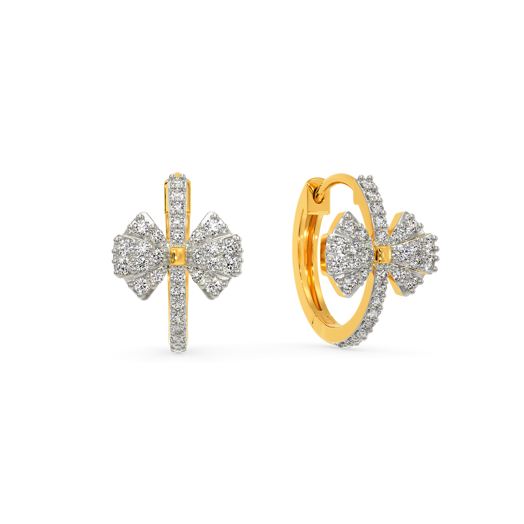 Bowtastic Flair Diamond Earrings