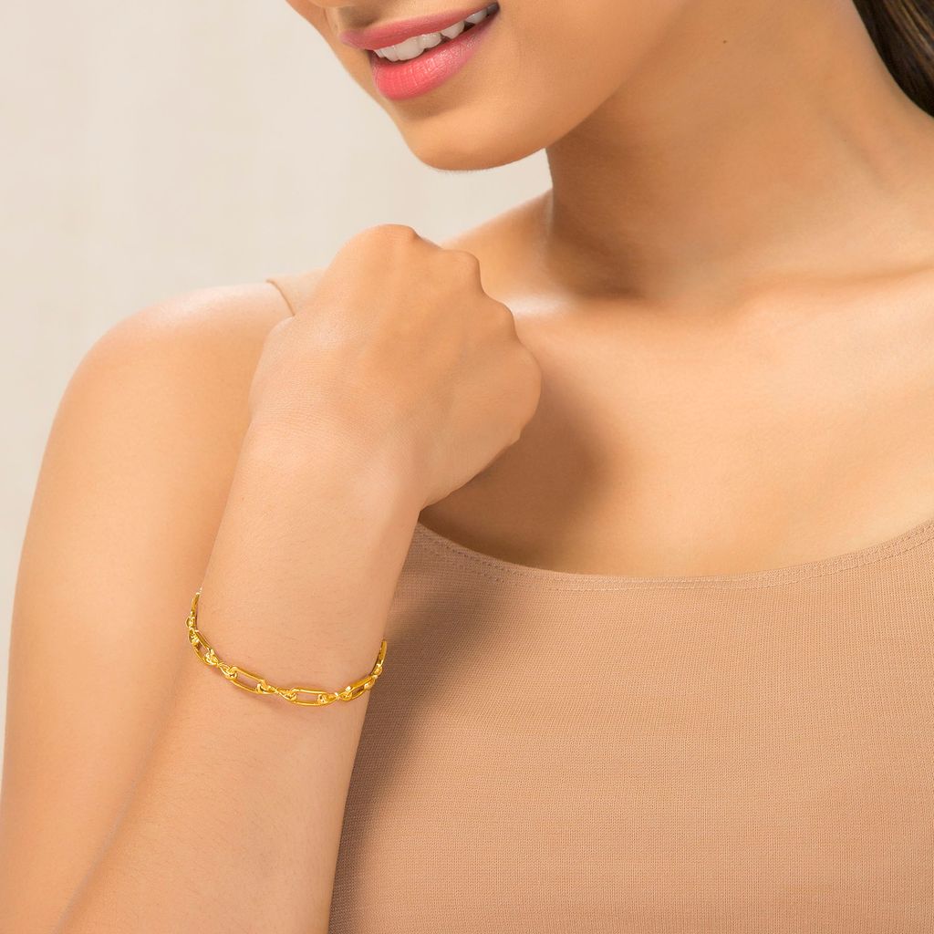 Bow Vow Gold Bangles