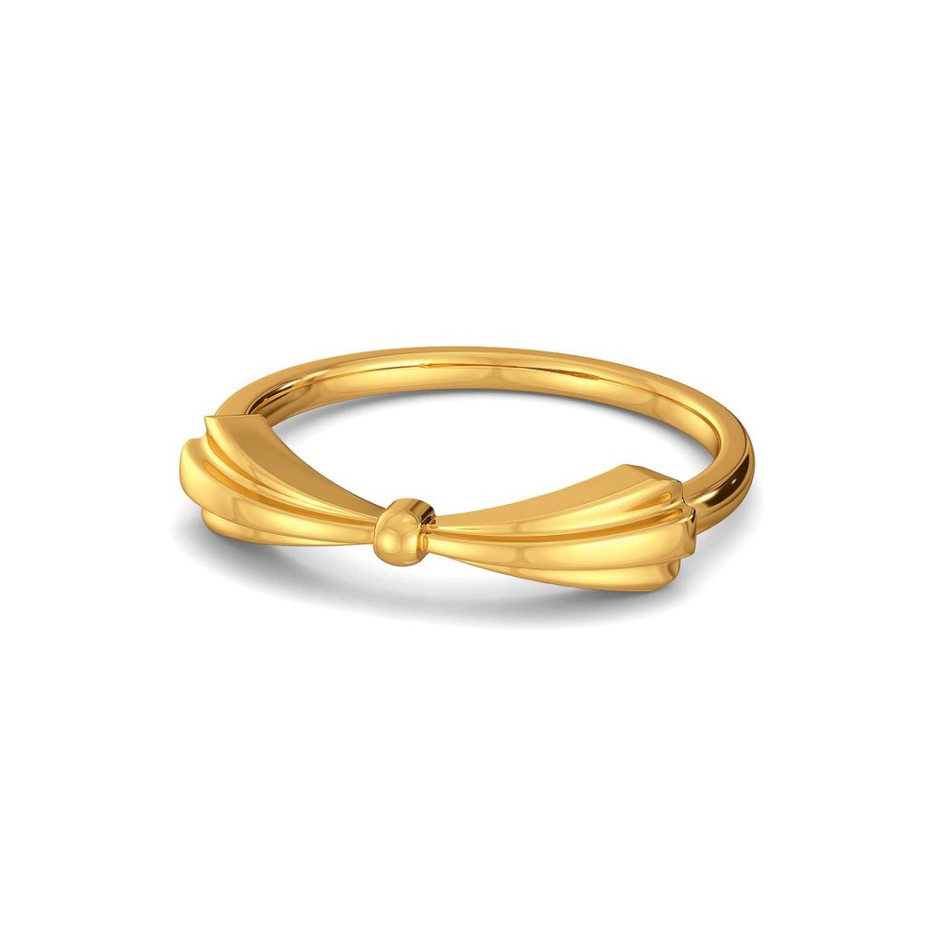 Butterfly Knots Gold Rings alternate view 3