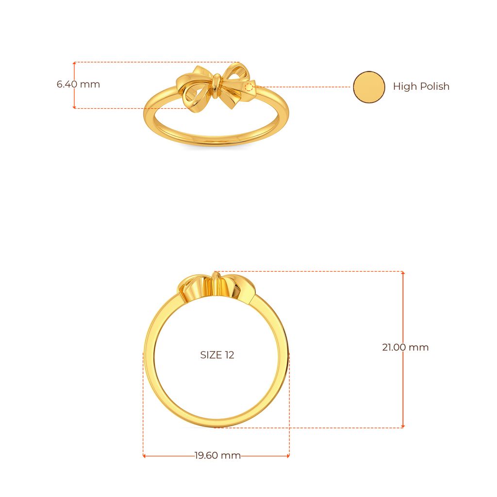 Knot Trot Gold Rings image