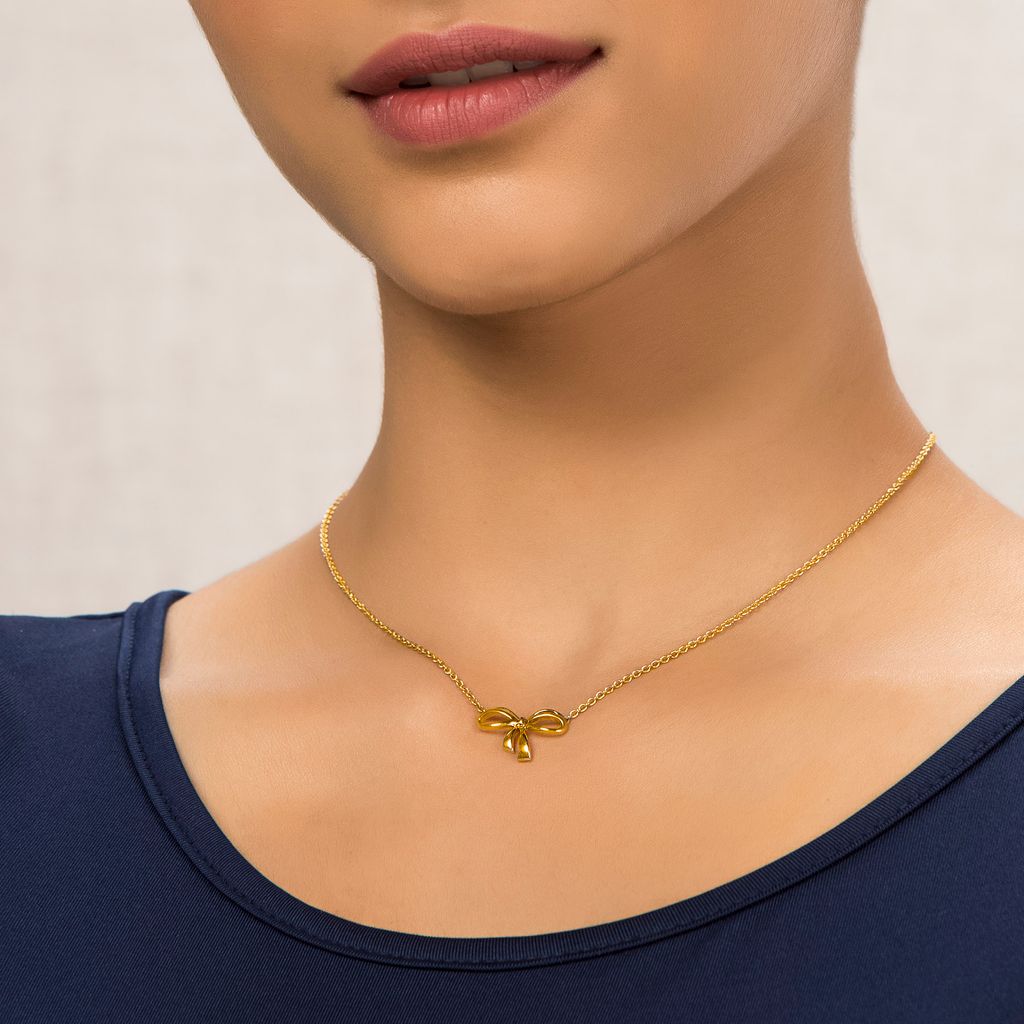 Knot Trot Gold Necklaces