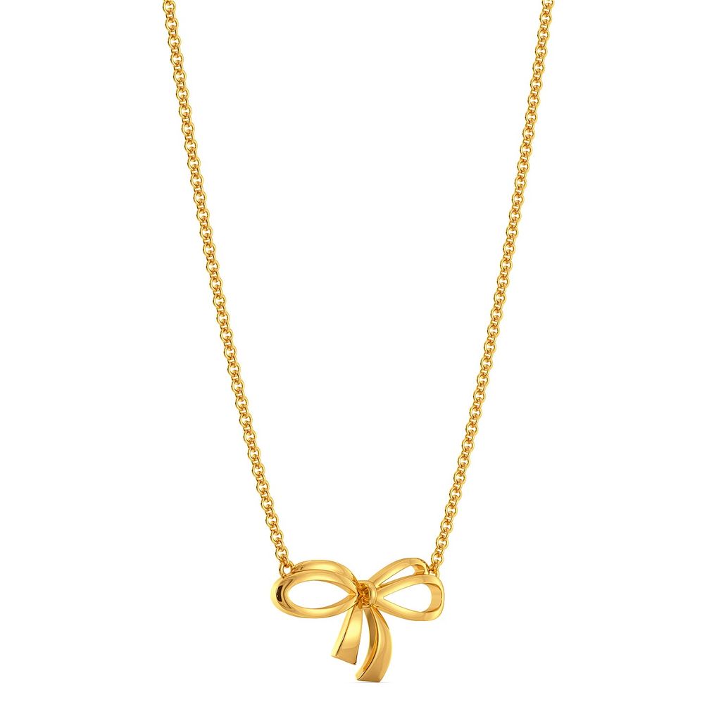 Knot Trot Gold Necklaces