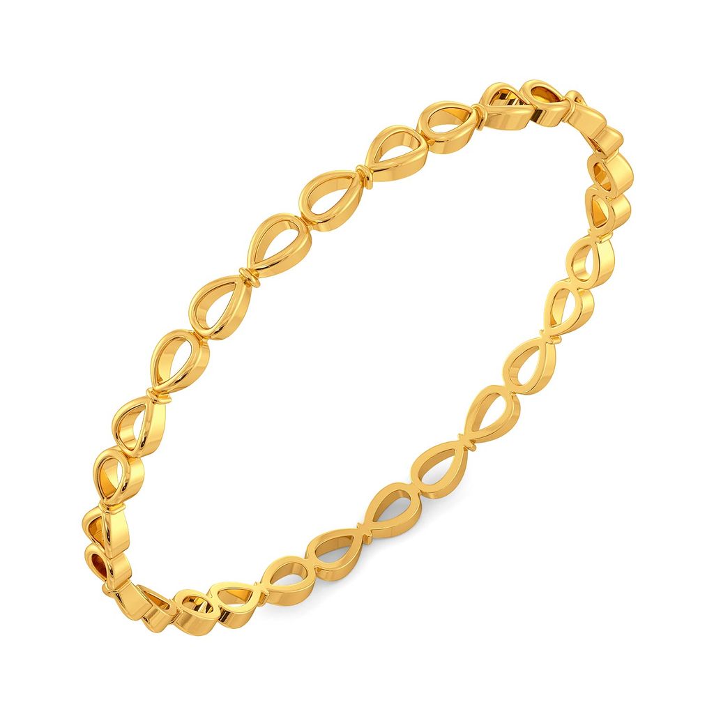Knot Trot Gold Bangles