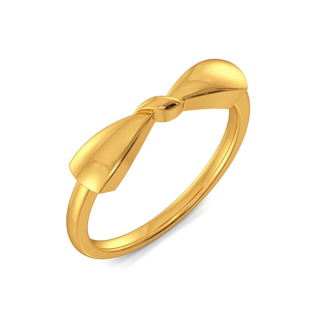 Twisters Gold Rings