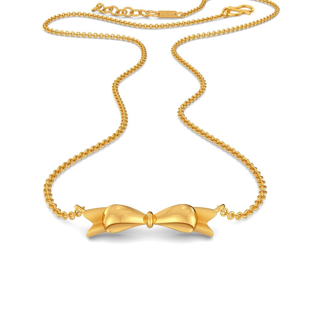 Tales of Bow Gold Necklaces