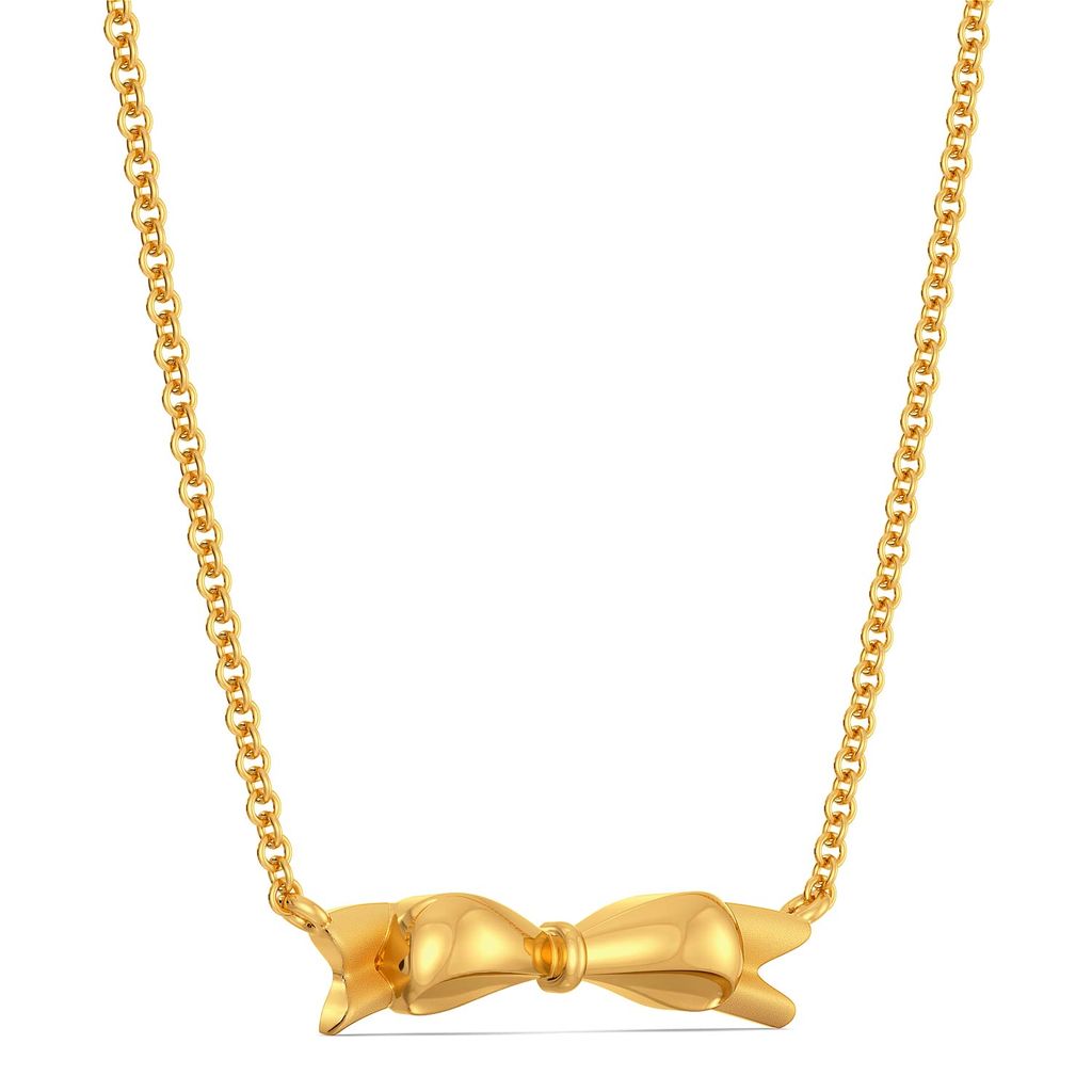 Tales of Bow Gold Necklaces