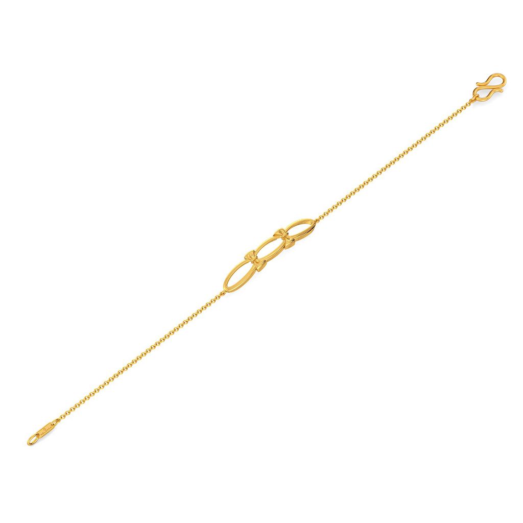 Droopy Loopy Gold Bracelets