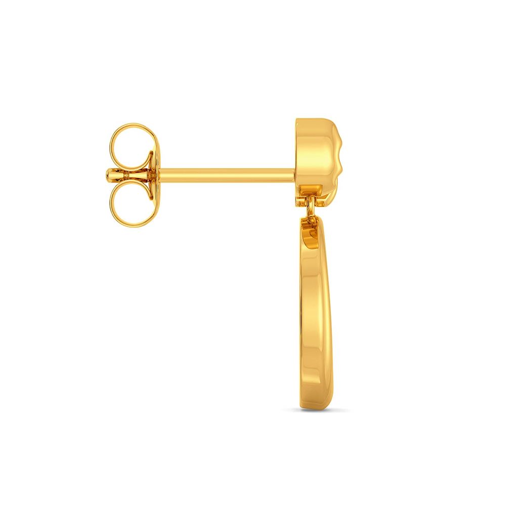 Saint Bows Gold Earrings