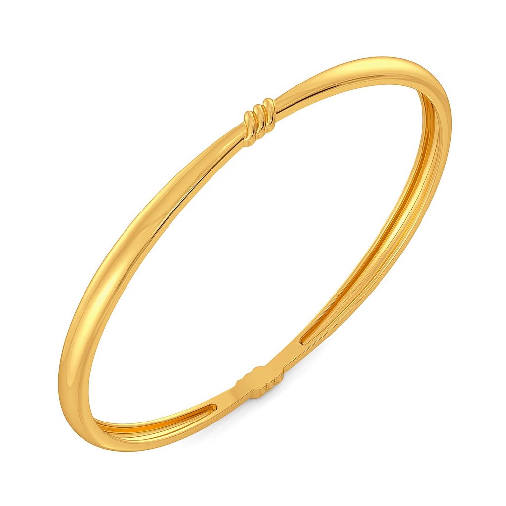Saint Bows Gold Bangles